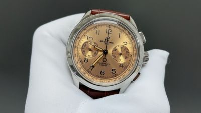  Breitling PREMIER B01 CHRONOGRAPH42 7750 Automatic Movement Brown 42mm Watch